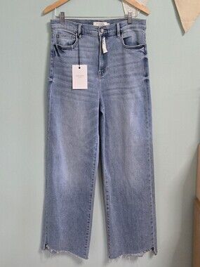 NWT Hidden Jeans Logan Dad Hi-lo Hem